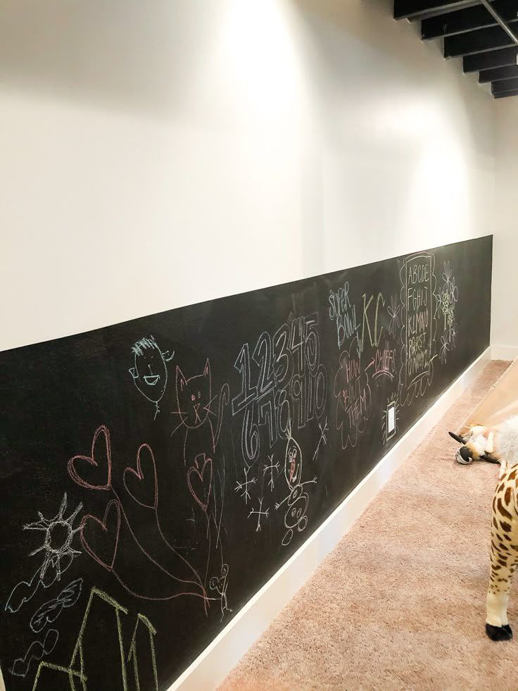 Tableau Noir Craie Mural Autocollant