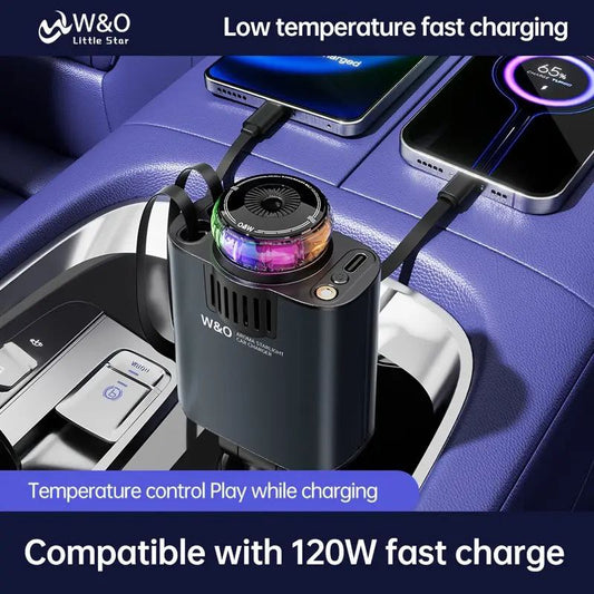 Chargeur de Voiture 5 en 1 avec Diffuseur