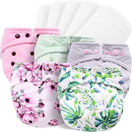 COUCHES LAVABLE BEBES 5 PIECES