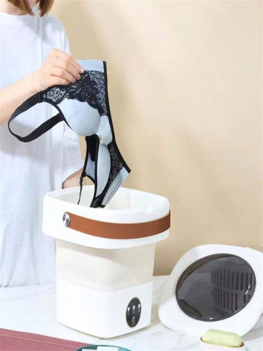 Mini Machine à Laver Portable 8L, Mini machine à laver pliable avec essorage