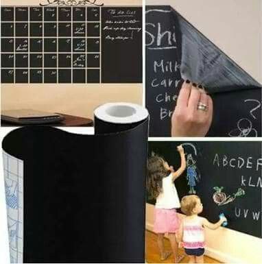 Tableau Noir Craie Mural Autocollant