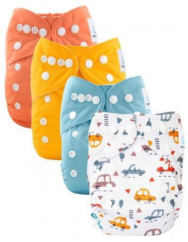 COUCHES LAVABLE BEBES 5 PIECES