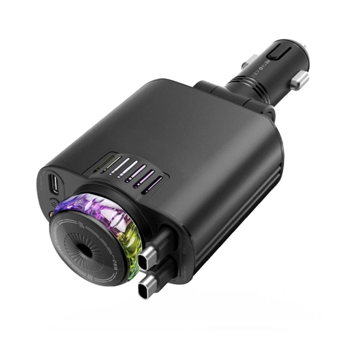 Chargeur de Voiture 5 en 1 avec Diffuseur