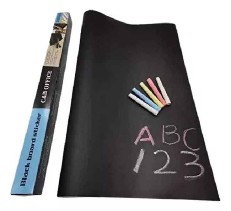 Tableau Noir Craie Mural Autocollant