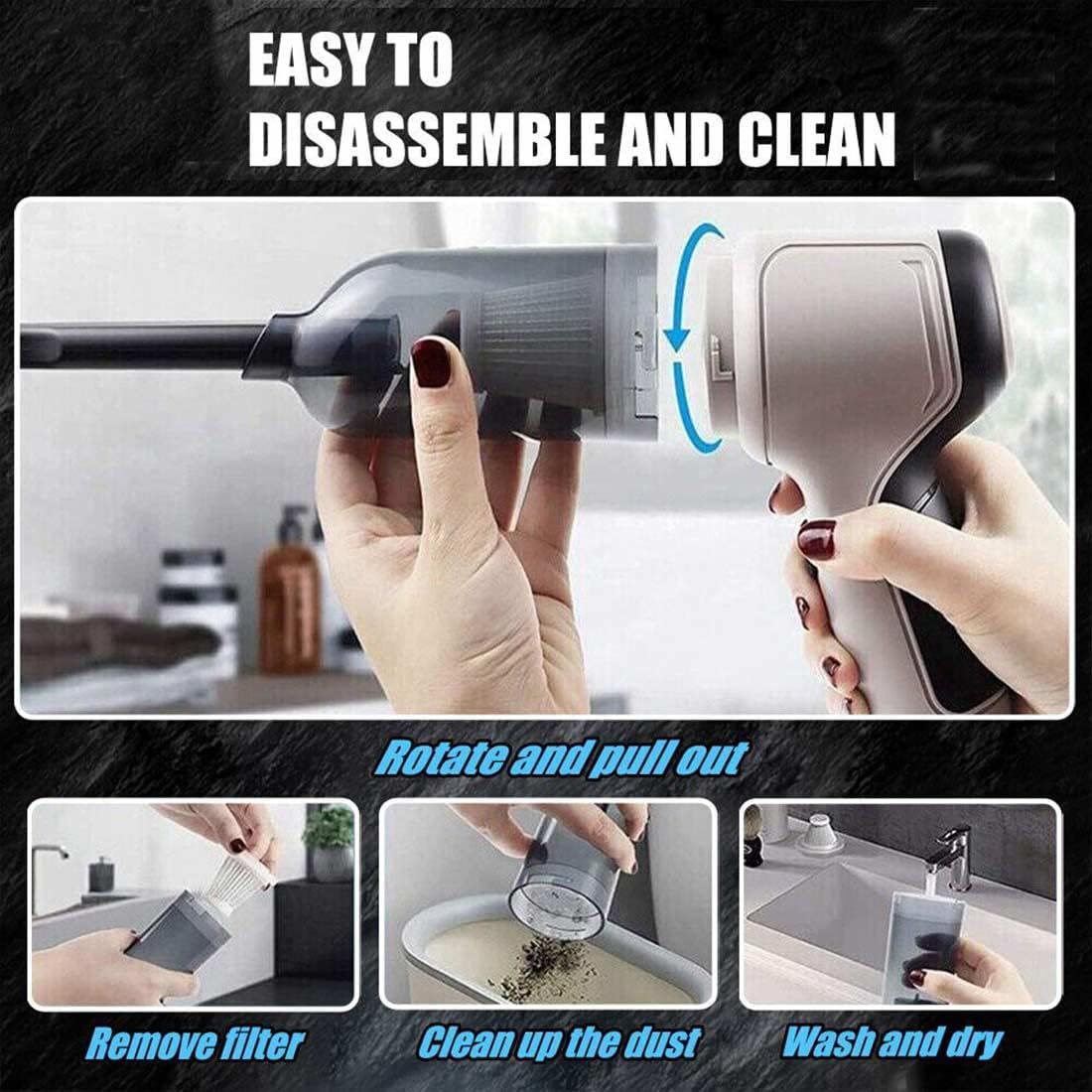 Aspirateur Souffleur à Main sans Fil 3 en 1