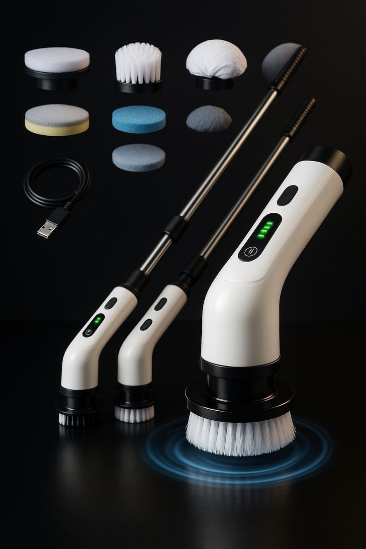 Brosse de nettoyage électrique 9 EN 1