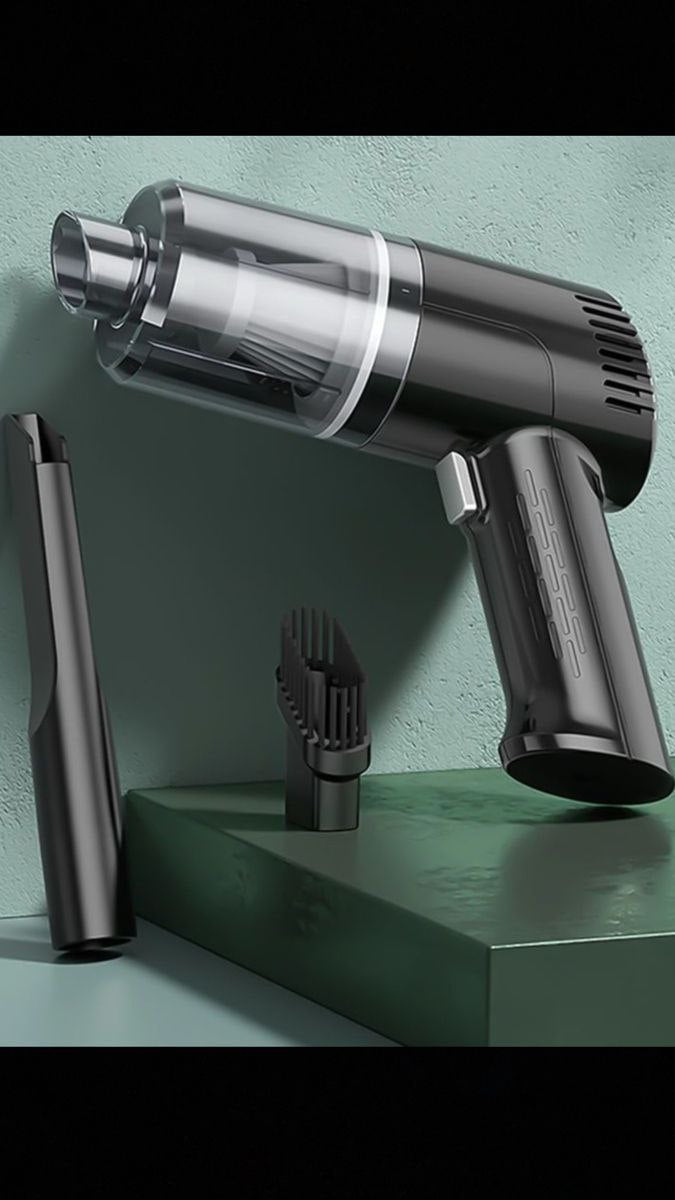 Aspirateur de voiture sans fil, chargeur USB portable 3EN1